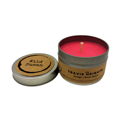 Travis Heights [Orange + Chili Pepper] Soy Candle/Wax Melt