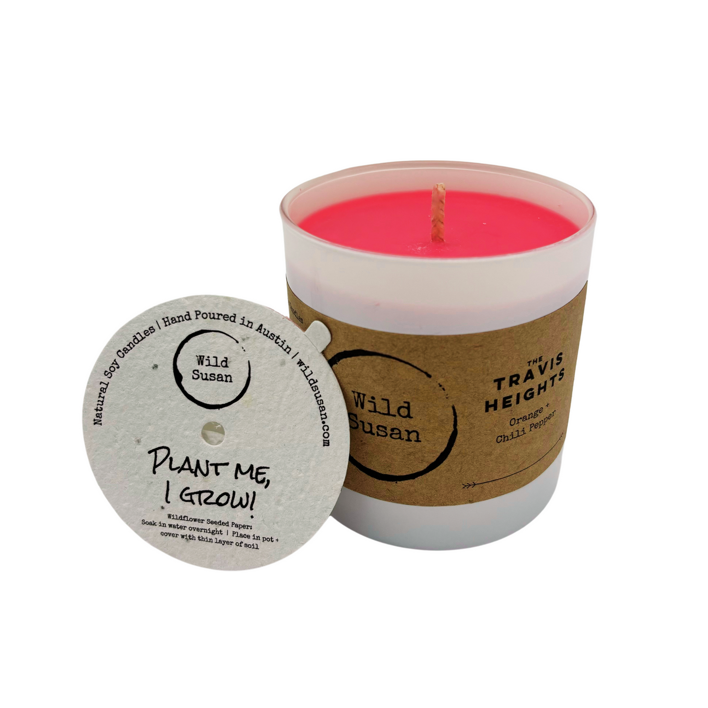 Travis Heights [Orange + Chili Pepper] Soy Candle/Wax Melt