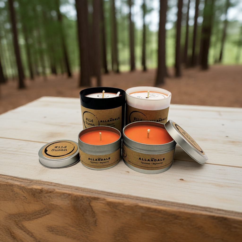 Allandale [Cypress + Bayberry] Soy Candle/Wax Melt