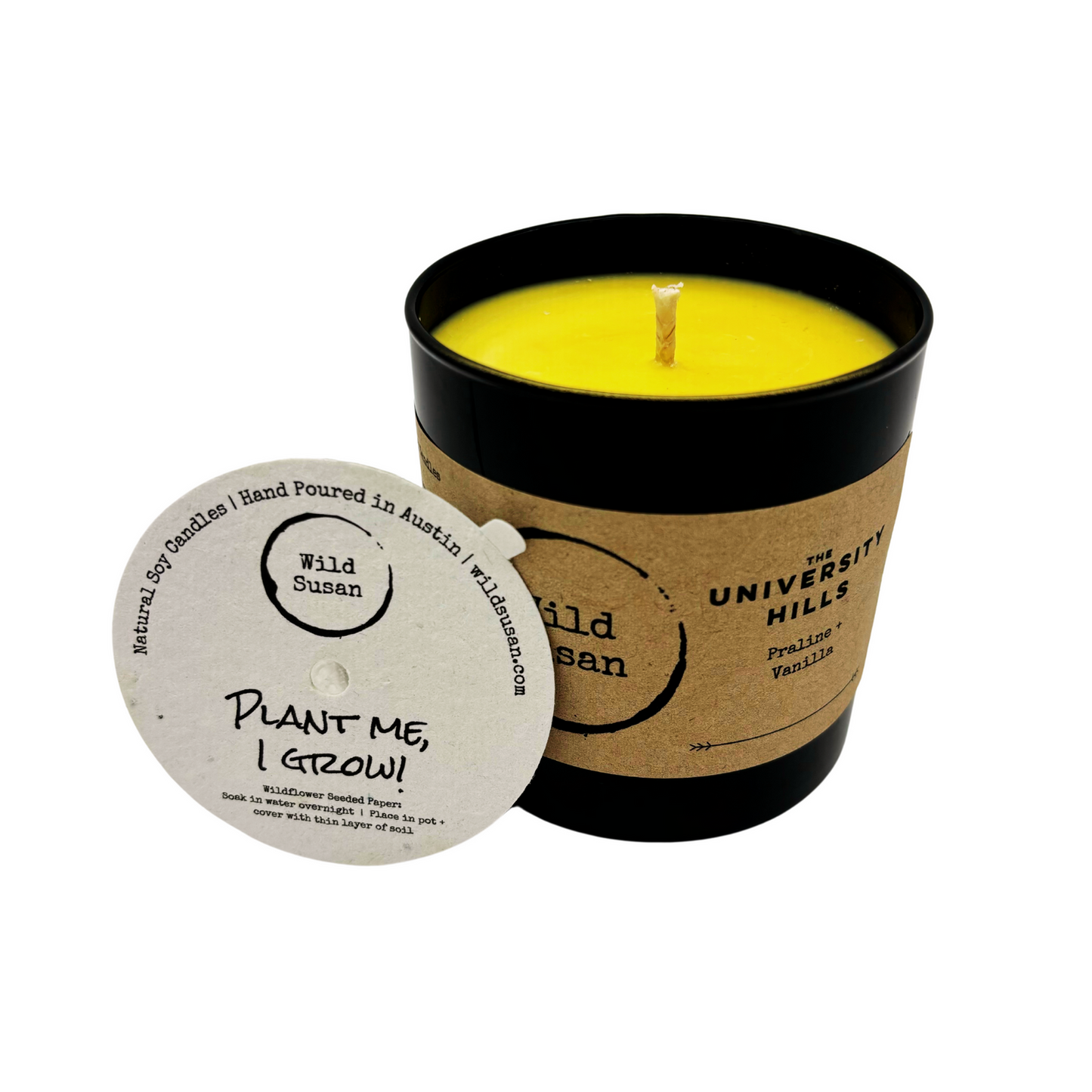 University Hills [Praline + Vanilla] Soy Candle / Wax Melt