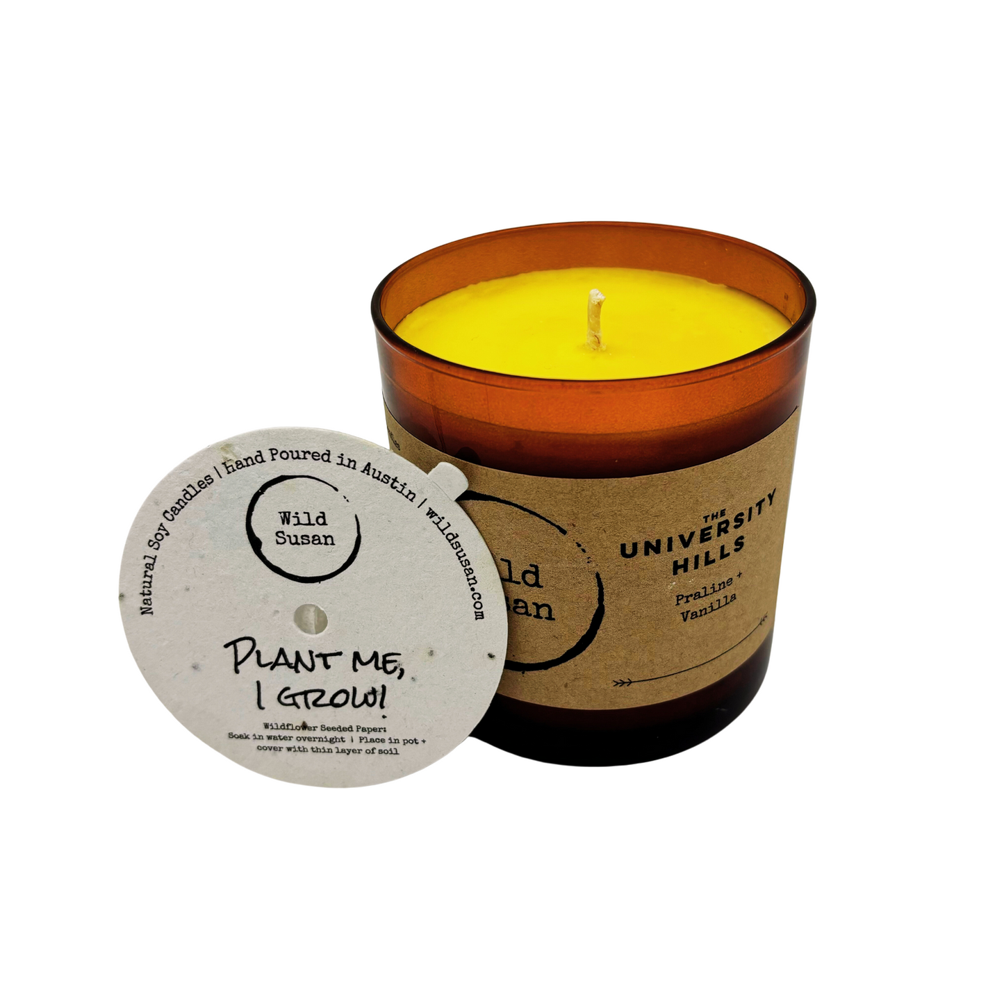 University Hills [Praline + Vanilla] Soy Candle / Wax Melt
