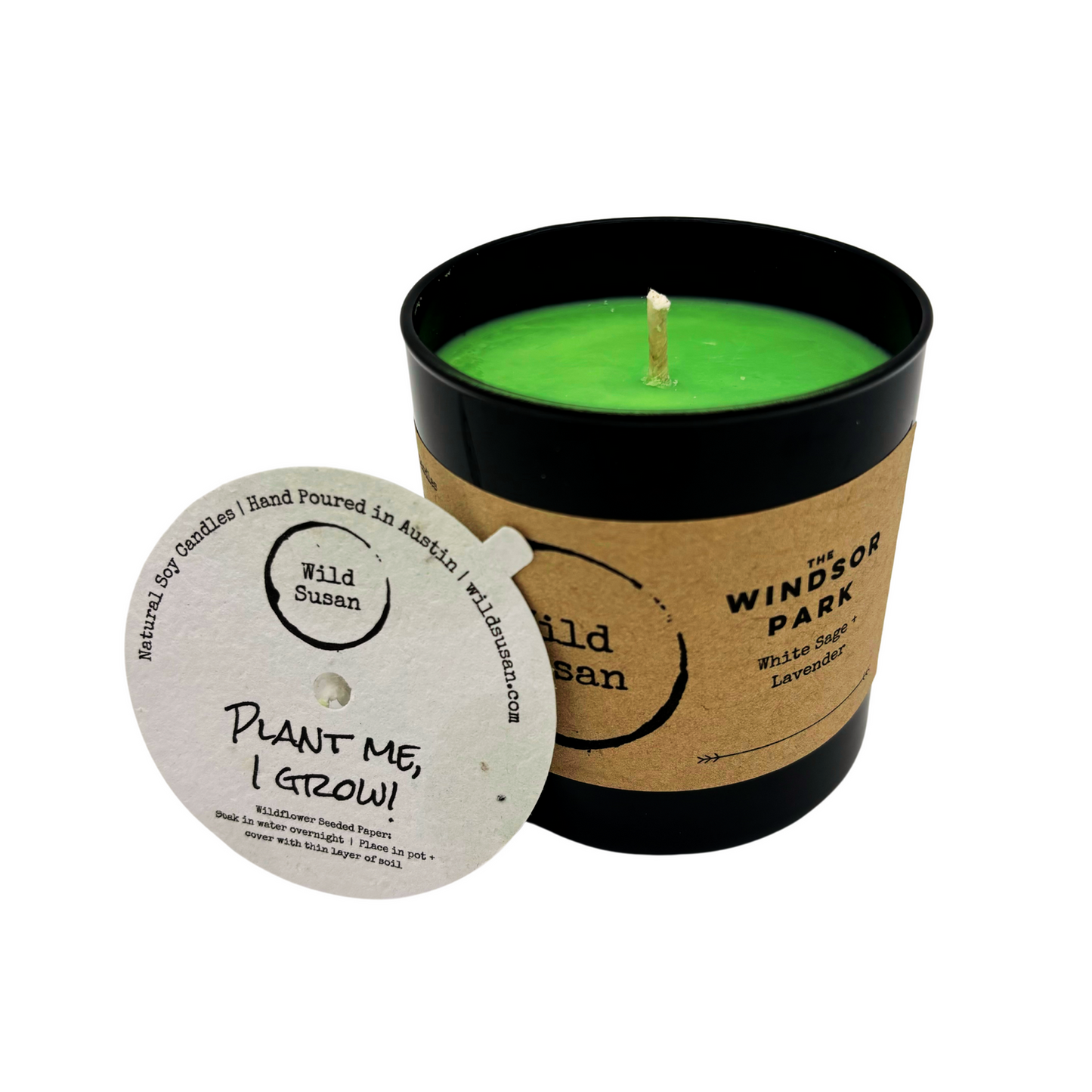 Windsor Park [White Sage + Lavender] Soy Candle/Wax Melt