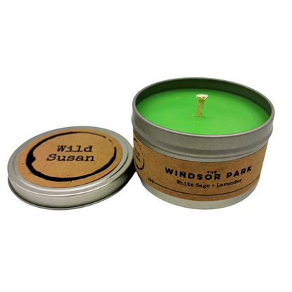 Windsor Park [White Sage + Lavender] Soy Candle/Wax Melt
