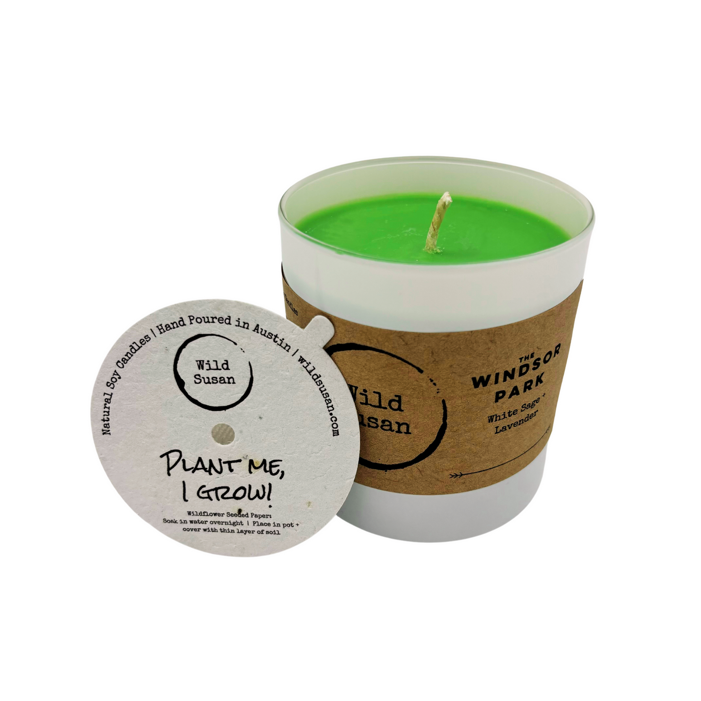 Windsor Park [White Sage + Lavender] Soy Candle/Wax Melt