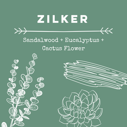 Zilker [Sandalwood + Eucalyptus + Cactus Flower] Room Spray
