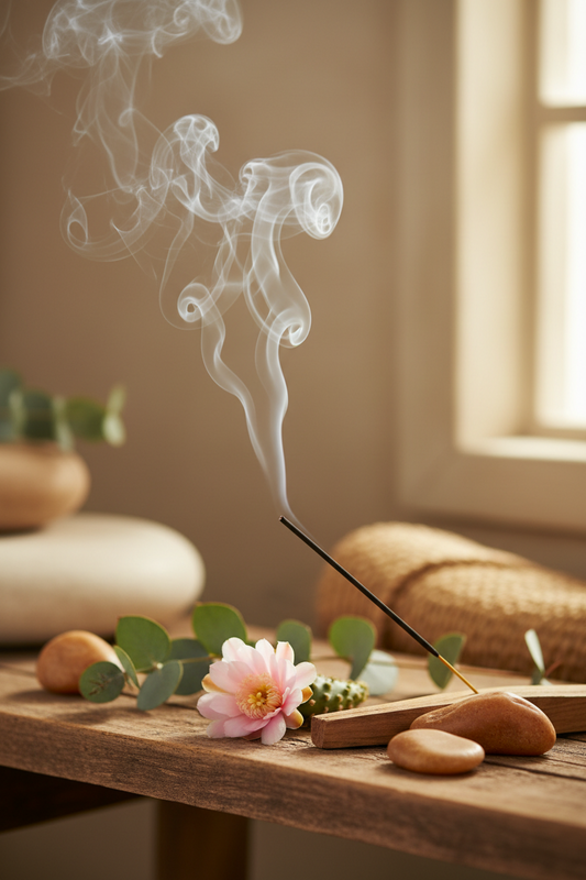 Zilker [Sandalwood + Eucalyptus + Cactus Flower] Incense Sticks