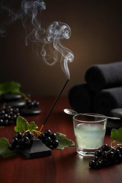 Lady Bird Lake [Black Currant + Absinthe] Incense Sticks