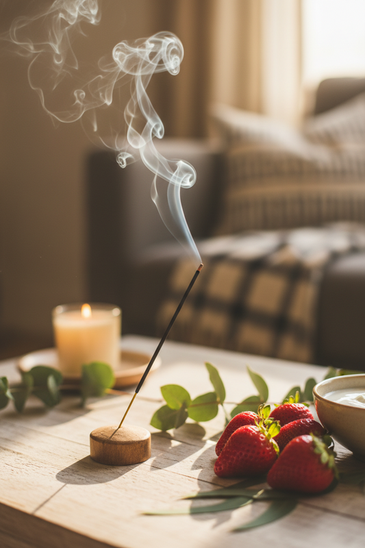 Lake Travis [Strawberry + Eucalyptus] Incense Sticks