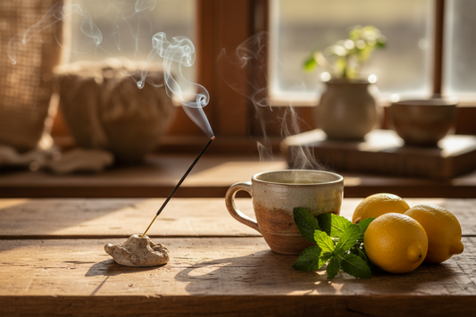 West Lake Hills [Green Tea + Lemon Verbena] Incense Sticks